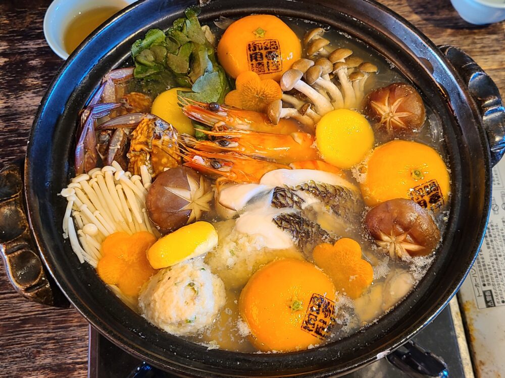 周防大島名物「みかん鍋」
